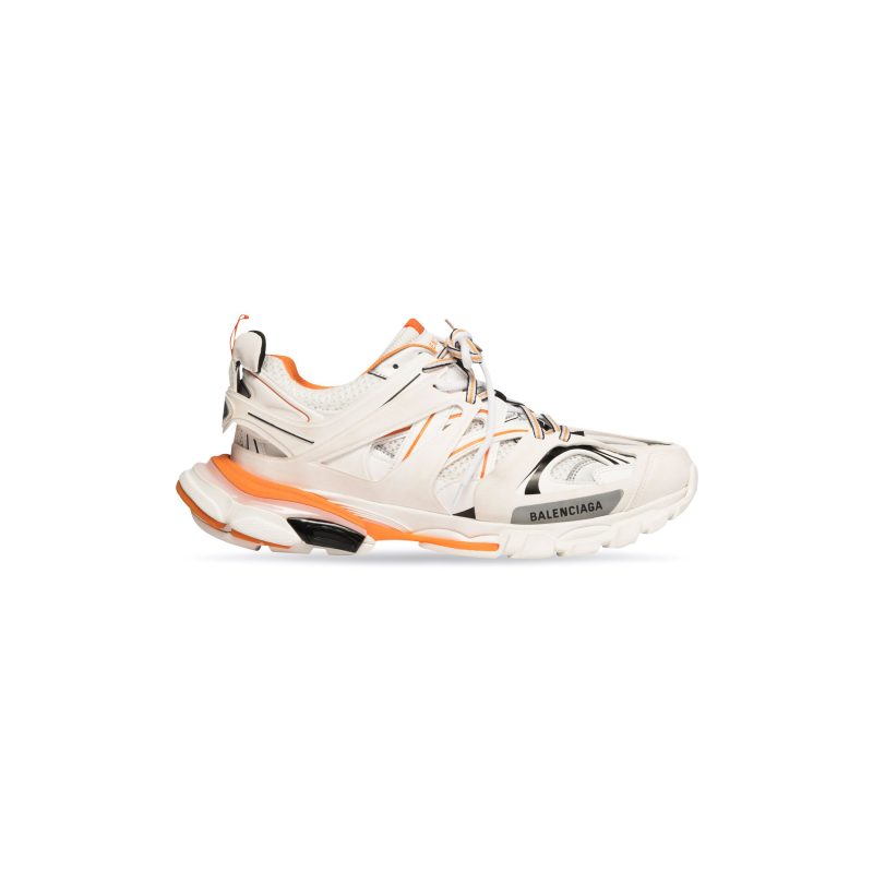 Balenciaga TRACK Sneakers  White and Orange