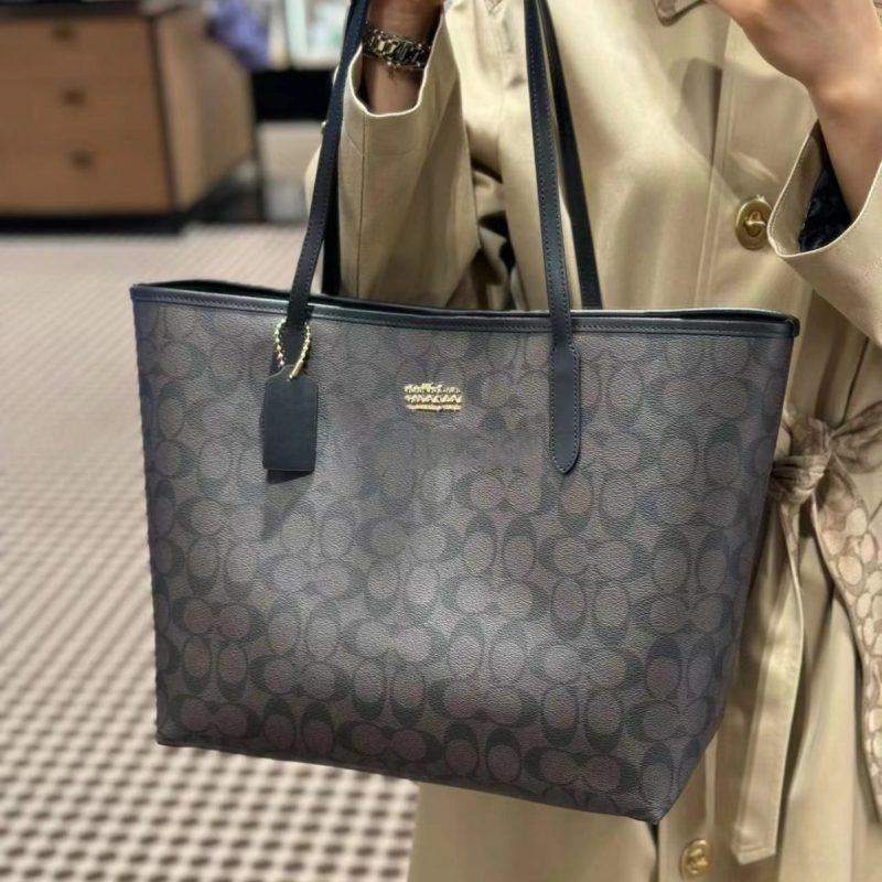 Pure Original Kou's New Tote Bag Classic Printed Mother Bag Mother Bag Portable Shoulder Large Capacity Bag for Women