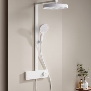 Thermostatic Digital Rainfall Shower System with Skin-Care Filtration