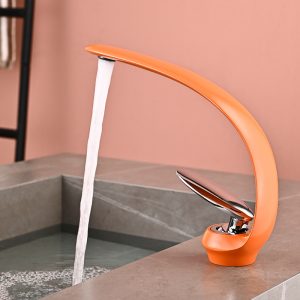 Professional Full Copper Basin Faucet - Modern Bathroom Hot & Cold Water Mixer