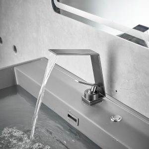 Cross-Border Basin Faucet - Hot & Cold All-Copper Mixer for Bathroom Sink